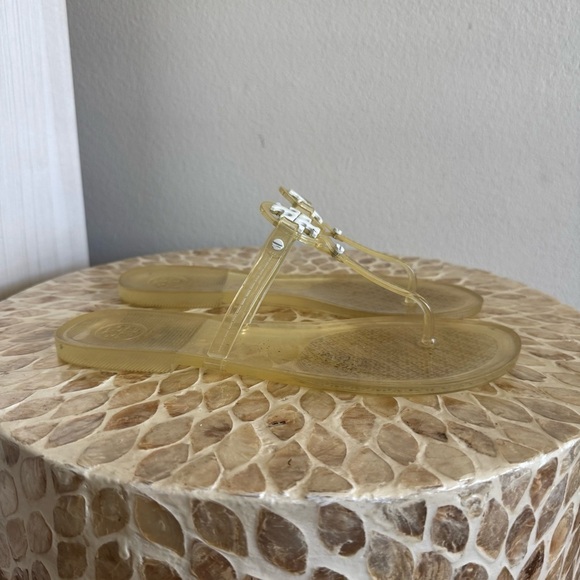 Tory Burch Mini Miller Thong Jelly Sandals Flip Flops size 7 - Picture 3 of 8